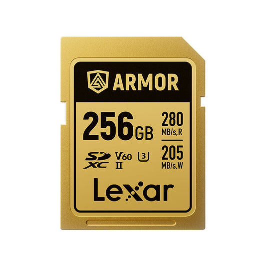 Lexar, Professional, ARMOR GOLD, 256GB, SDXC UHS-II
