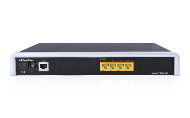 AUDIOCODES BASE MEDIANT 500 ESBC WITH 2 ACTIVE/STAN