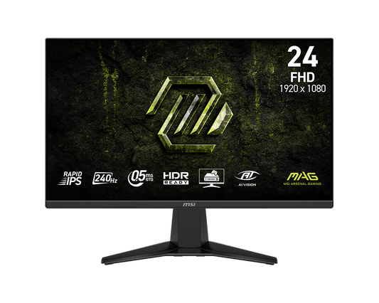 MSI 245F X24 24" Class Full HD Gaming LCD Monitor - 16:9 - Black | SKU MSI-MG245X