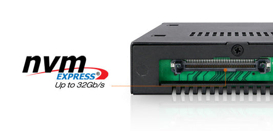 ICY TOUGHARMOR MB601VK-B 2.5 NVME U.2 SSD MOBILE RACK