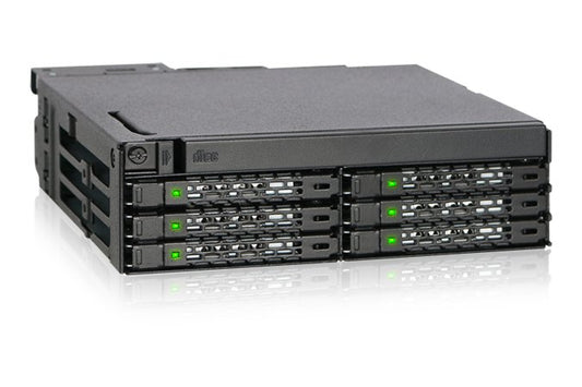 ICY TOUGHARMOR MB606SPO-B METAL 6X 2.5 + ULTRA SLIM ODD BAY