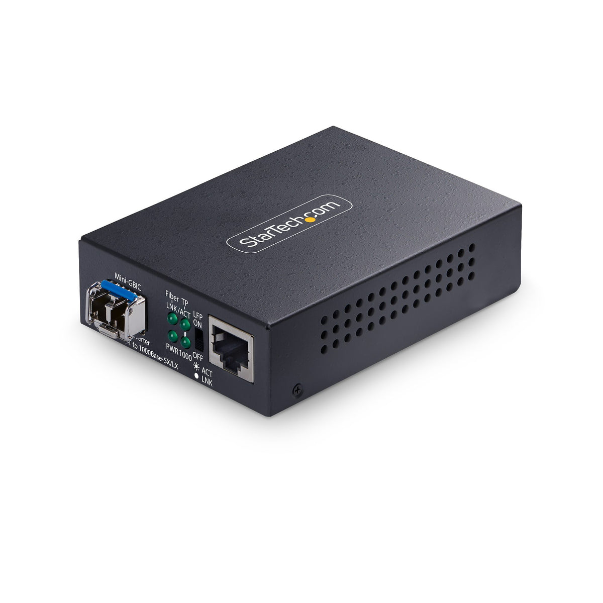 StarTech SINGLE-MODE (SM) LC FIBER MEDIA CONVERTER FOR 10/100/1000 NETWORKS, STANDALONE G