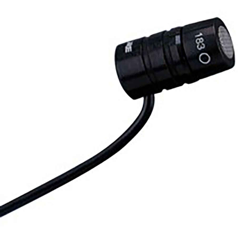SHURE Condenser Lavalier Microphone 4 (1.2m) attached cable