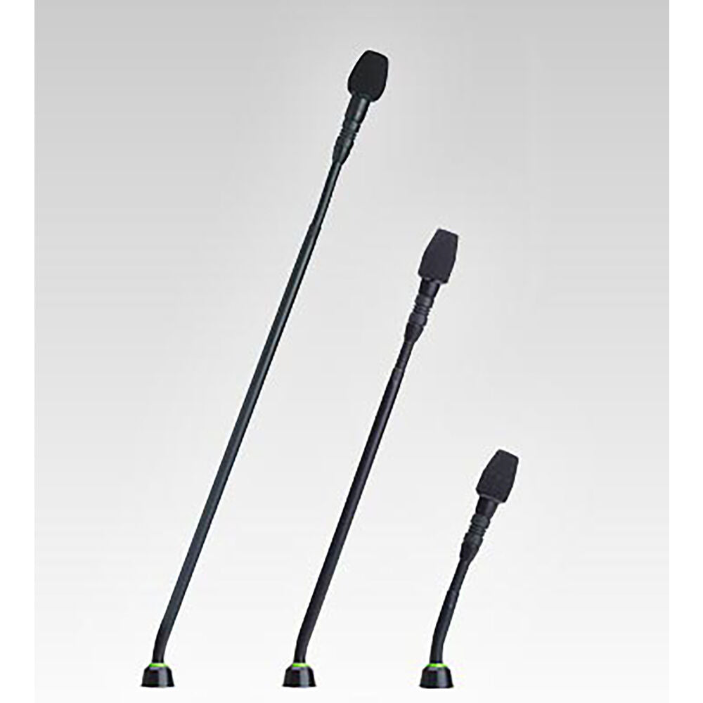 SHURE MINATURE GOOSENECK MICROPHONE, BI-COLOR LED INDICATOR, LENGTH 25.4 CM (10), CARD
