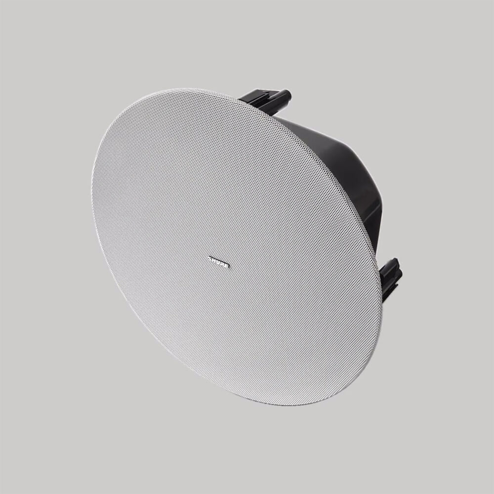 SHURE LOUDSPEAKER, CEILING, 8OHM/TRAFO, WHITE