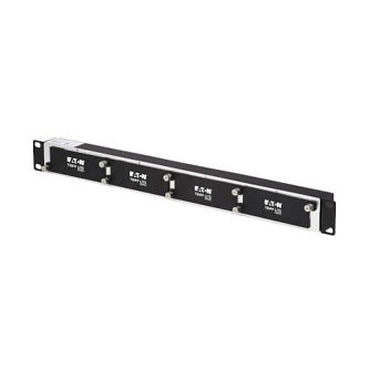 Eaton Enclosure Mini Panel for 4 Copper/Fiber Cassettes, 1U