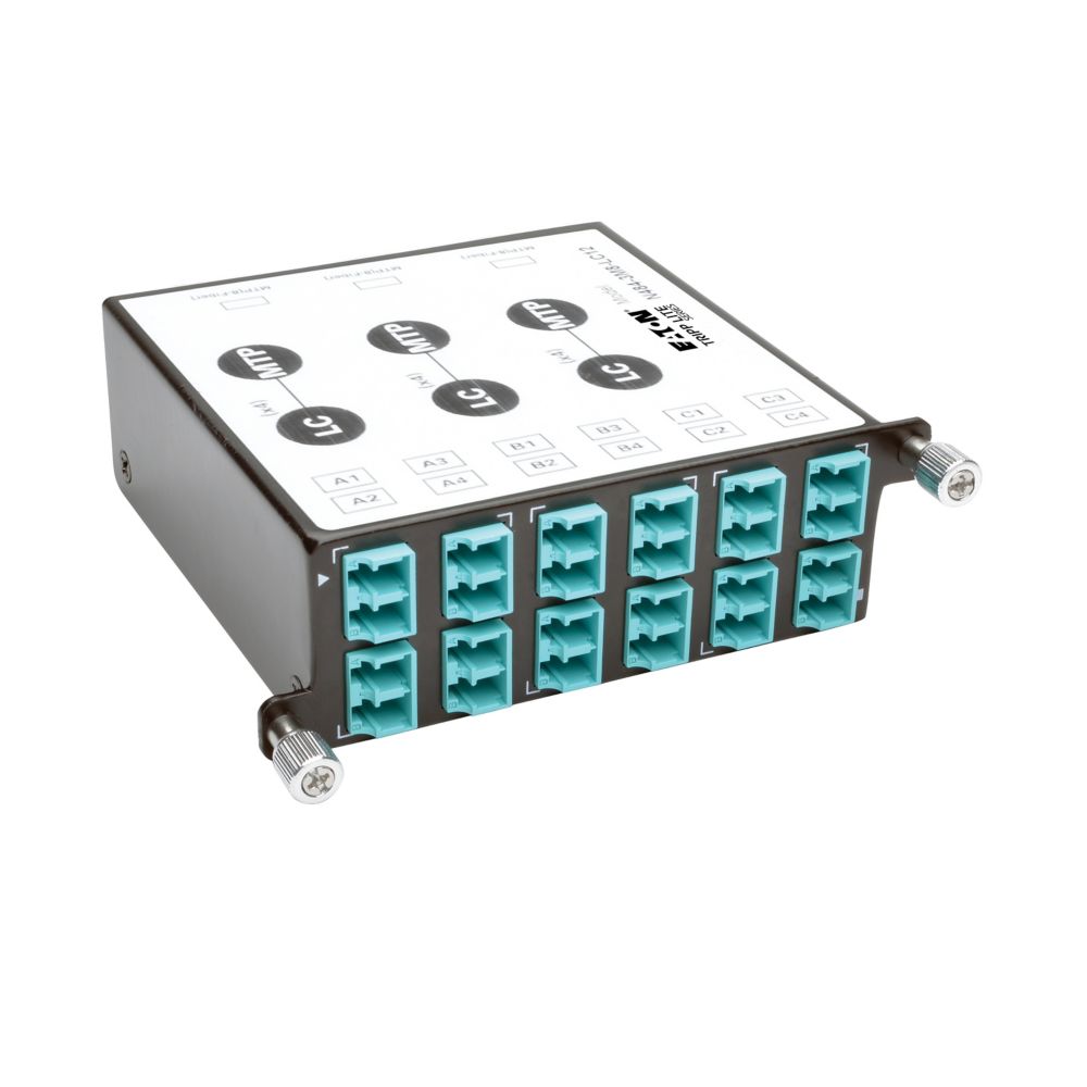 EATON 40GB TO 10GB BREAKOUT CASSETTE X3 8-FIBER MTP TO X12 L