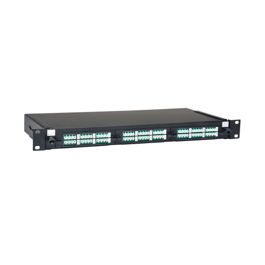 EATON TRIPP LITE SERIES 36-PORT FIBER PATCH PANEL ENCLOSURE, 1U RACK-MOUNT (LC/L