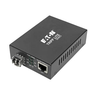 EATON TRIPP LITE SERIES GIGABIT MULTIMODE FIBER TO ETHERNET MEDIA CONVERTER, POE