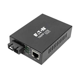 EATON TRIPP LITE SERIES GIGABIT MULTIMODE FIBER TO ETHERNET MEDIA CONVERTER, POE