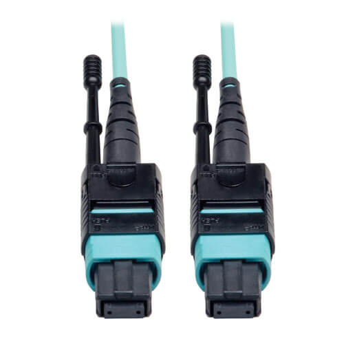 EATON 10FT 12FIBER MMF MTP/MTP MPO OM3 40GBE PLENUM AQUAN PATCH CABLE