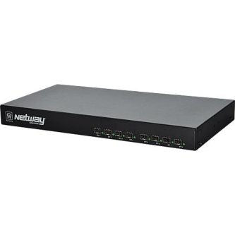 Altronix 8-Port Ethernet to Fiber Media Converter/Repeater