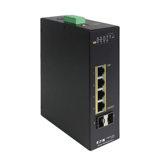EATON TRIPP LITE SERIES 4-PORT LITE MANAGED INDUSTRIAL GIGABIT ETHERNET SWITCH 10/100/