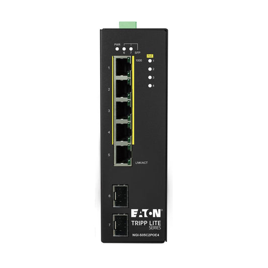 EATON TRIPP LITE SERIES 5-PORT LITE MANAGED INDUSTRIAL GIGABIT ETHERNET SWITCH 1
