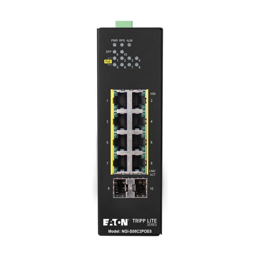 EATON GIGABIT ETHERN SWITCH 8PORT INDUSTRIAL MANAGED 2GBE SFP