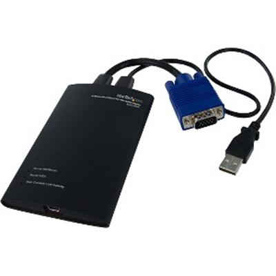 StarTech CRASH CART ADAPTER KVM CONSOLE LAPTOP USB VGA PORTABLE KVM CONSOLE
