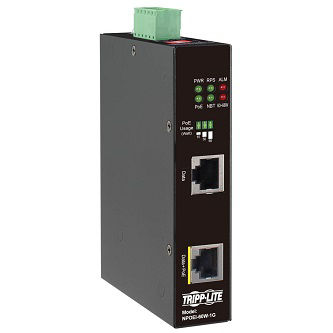 EATON GIGABIT ENET POE INJECTOR INDUSTRIAL 60W POE++ IP30 1-PORT