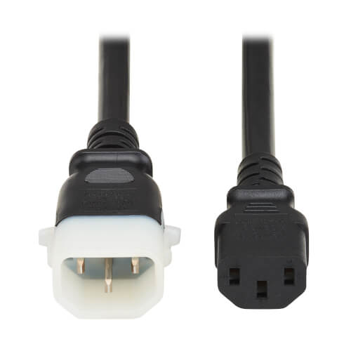 EATON PDU POWER CORDS C13 P-LOCK C14 HEAVY-DUTY 15A 250V 3FT BLACK 6 PAC