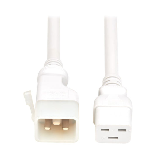 EATON PDU POWER CORD, C19 TO P-LOCK LITE C20 - 20A, 250V, 12 AWG, 6 FT. (1.8 M), WHITE