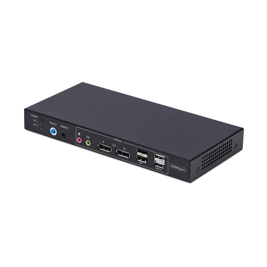 StarTech 2-PORT DUAL-MONITOR DP KVM DUAL-VIEW VIDEO MATRIX 4K 60HZ