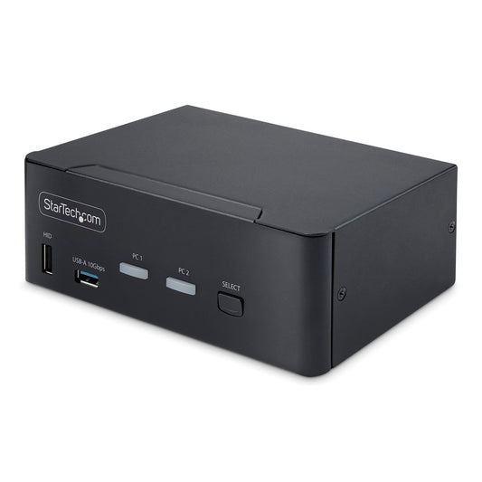 StarTech 2-PORT DP 1.4 KVM SWITCH - DUAL-MONITOR DISPLAYPORT KVM