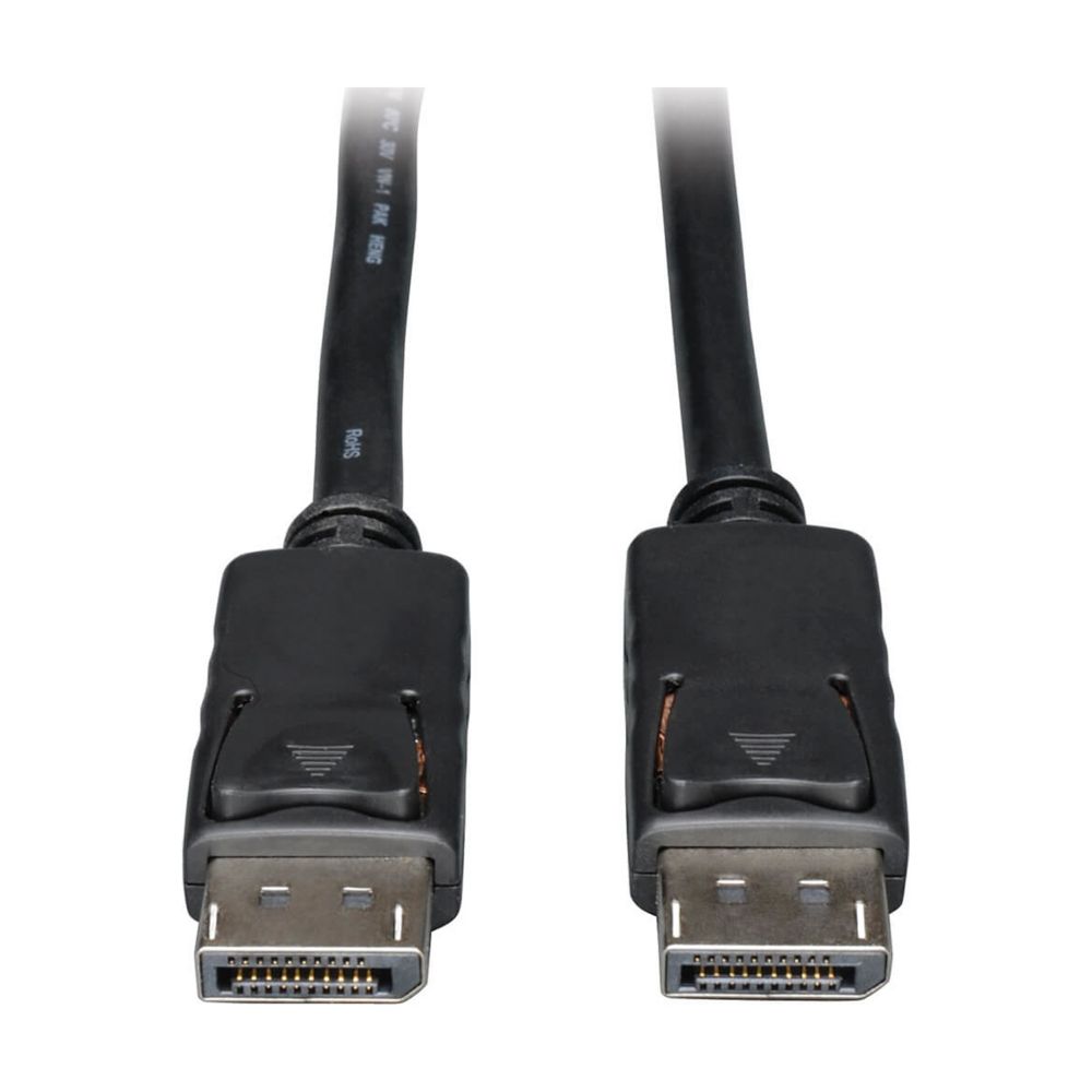 EATON TRIPP LITE SERIES DISPLAYPORT CABLE WITH LATCHES - DISPLAYPORT LEFT CONNECTOR -