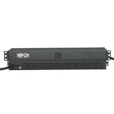 EATON TRIPP LITE SERIES 1.8KW SINGLE-PHASE 120V BASIC PDU, 13 NEMA 5-15R OUTLETS