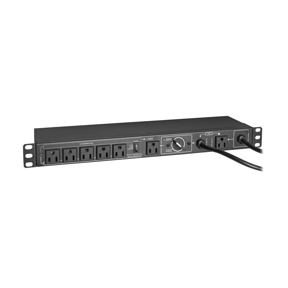 EATON TRIPP LITE SERIES 100-125V 12A SINGLE-PHASE HOT-SWAP PDU WITH MANUAL BYPAS