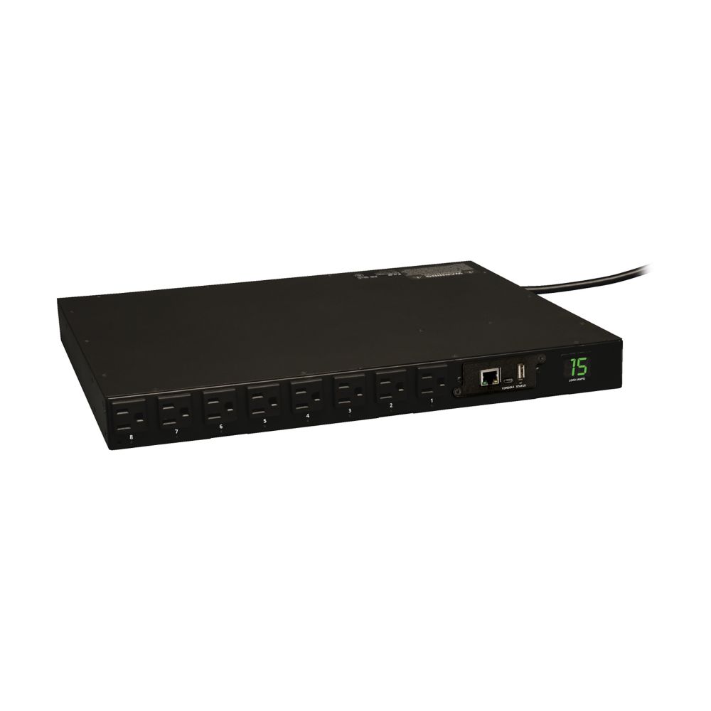 EATON PDU SWITCHED 1.4KW 120V 15A 1U NEMA 16 5-15R 5-15P 12FT CORD RM