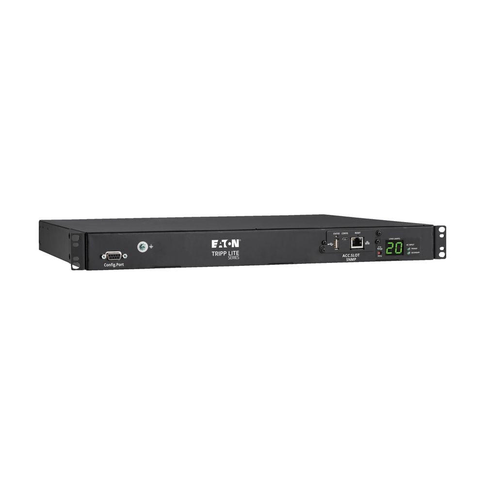 EATON TRIPP LITE SERIES 3.8KW 200-240V SINGLE-PHASE ATS/MONITORED PDU - 8 C13 AN