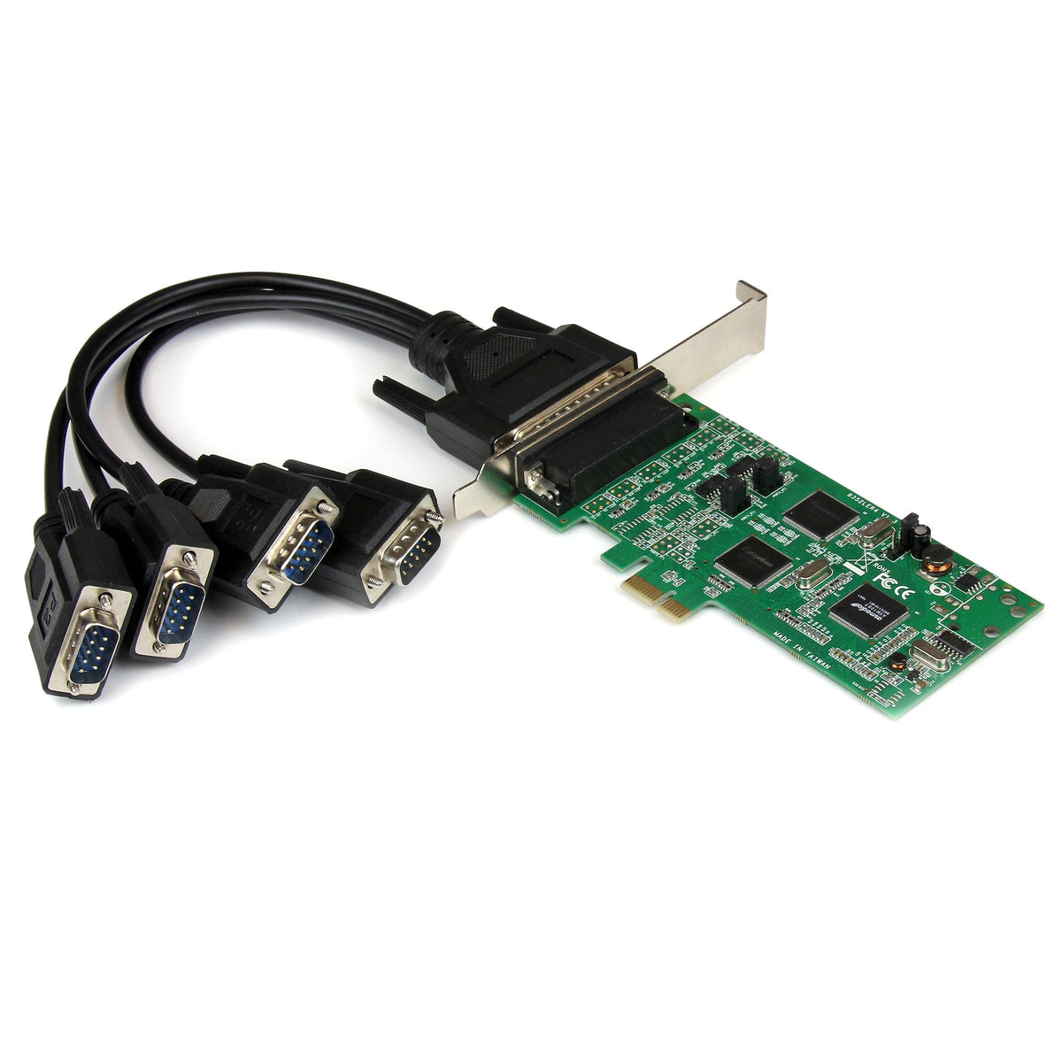 StarTech 4 PORT PCI EXPRESS SERIAL COMBO CARD RS232 / RS485 PCIE CARD SERIAL
