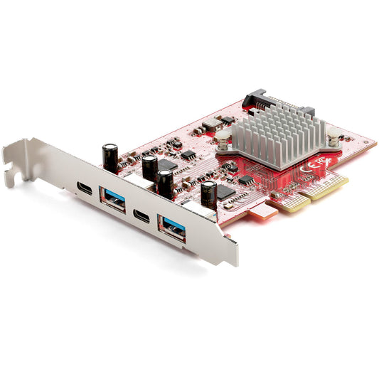 StarTech 4 PORT USB PCIE CARD 10GBPS USB PCI EXPRESS EXPANSION CARD ADAPTER