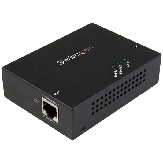 StarTech POE EXTENDER GIGABIT ETHERNET INLINE POE LAN NETWORK EXTENDER