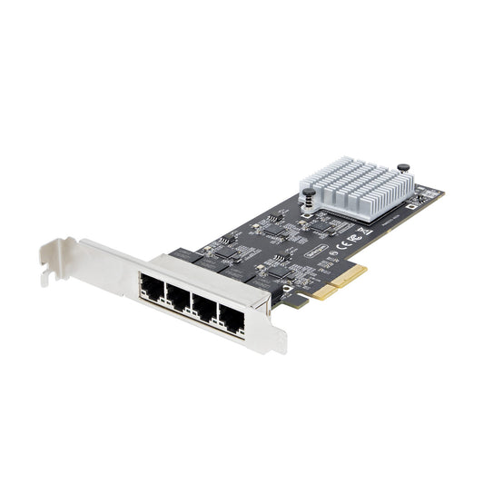 StarTech 4-PORT 2.5G PCIE NETWORK CARD - QUAD NBASE-T ETHERNET CARD