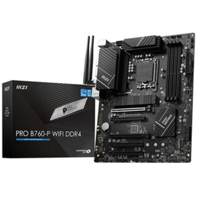 MSI PRO B760-P WIFI DDR4 ATX MotherboardWIFI6