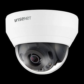 HANWHA WISENET Q NETWORK INDOOR DOME CAMERA, 2MP @ 30FPS, 4.0MM FIXED FOCAL LENS (87 ),