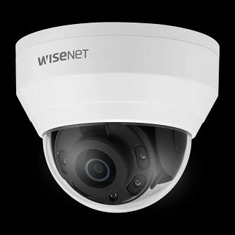 HANWHA WISENET Q NETWORK INDOOR DOME CAMERA, 5MP @ 30FPS, 2.8MM FIXED FOCAL LENS (104 )
