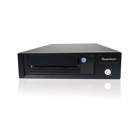 Quantum LTO-8 Tape Drive, Half Height, Tabletop, 6Gb/s SAS, Black, Kit, TAA Compliant (NAM/LAM