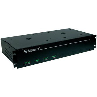 Altronix CCTV Power Supply, 16 Fused Outputs, 24/28VAC @ 7A, 115VAC, 2U