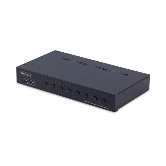StarTech 8-PORT RACK MOUNT KVM SWITCH - HDMI 2.0 KVM 4K 60HZ
