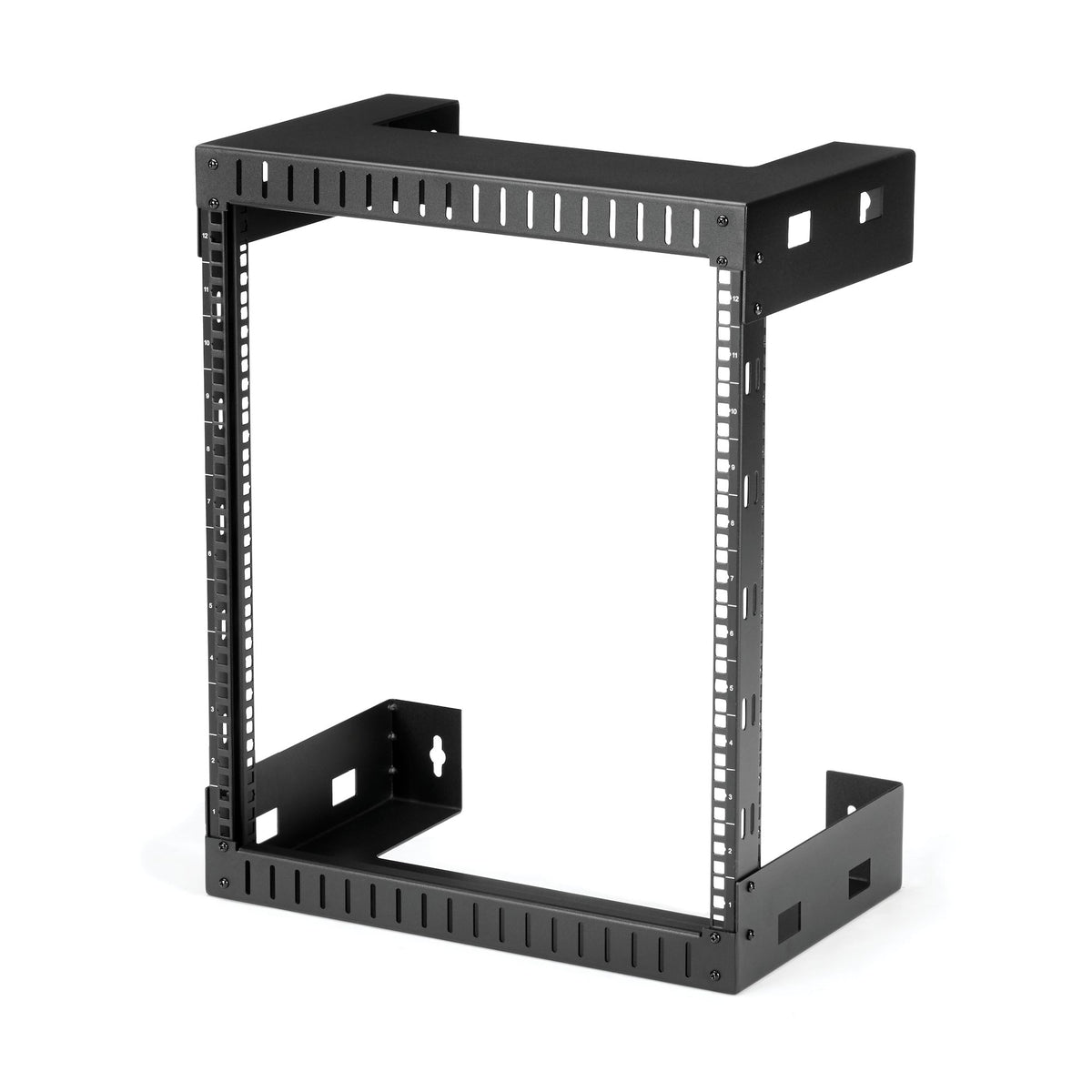 StarTech OPEN FRAME 12U WALL MOUNT SERVER RACK FOR PATCH PANELS, SWITCHES, DATA EQUIPMENT