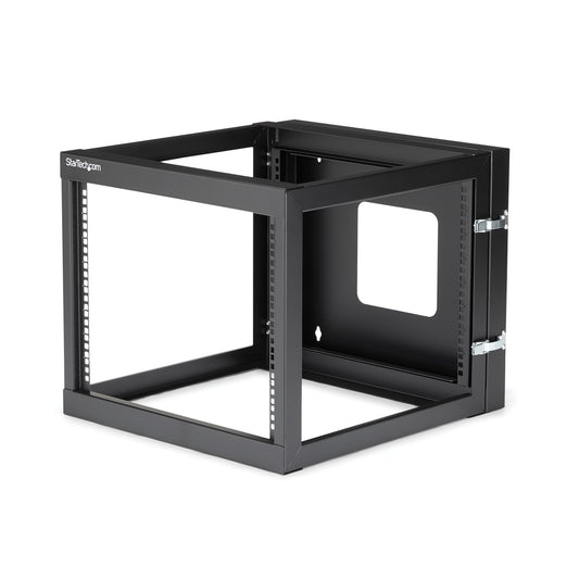 StarTech 8U OPEN FRAME WALL MOUNT SERVER RACK - NETWORK RACK WITH 19.8INCH MOUNTING DEPTH