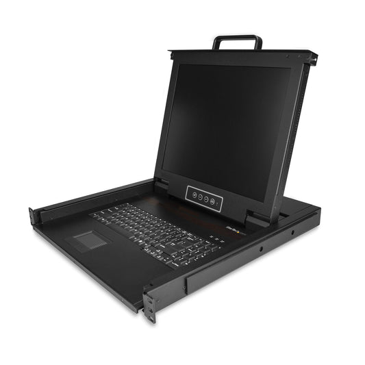 StarTech VGA RACKMOUNT KVM CONSOLE INTEGRATED LCD MONITOR KVM SWITCH