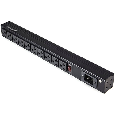 StarTech HORIZONTAL RACK MOUNT PDU 10 PORT SERVER RACK POWER STRIP