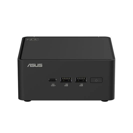 Asus NUC 15 Pro RNUC15CRHU50600U Desktop Computer - Intel Core Ultra 5 Series 2 225H - 16 GB - Mini PC - Black | SKU AS-N15HU50