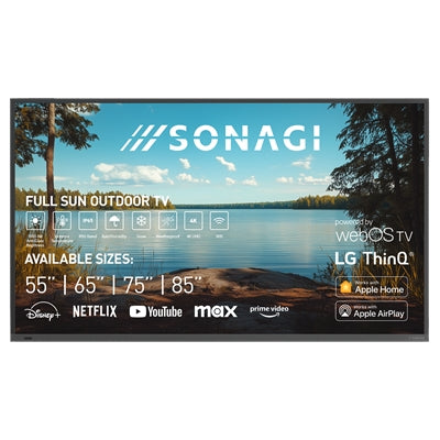 Sonagi 65" FullSun Smart Outdoor TV