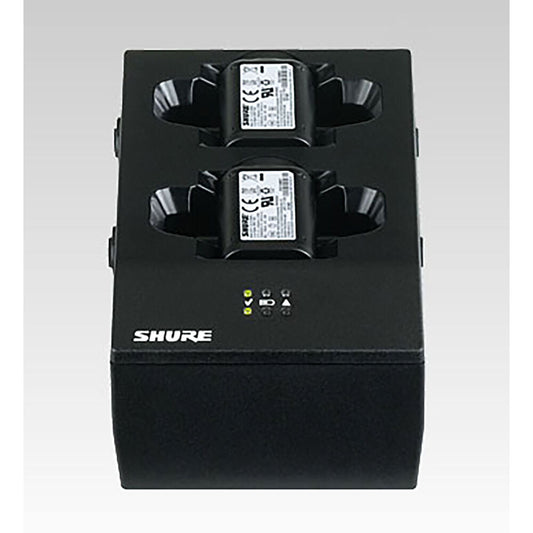 SHURE DUAL DOCKING RECHARGING STATION FOR 2 SB900 LI-ION BATTERIES AND/OR HANDHELD OR