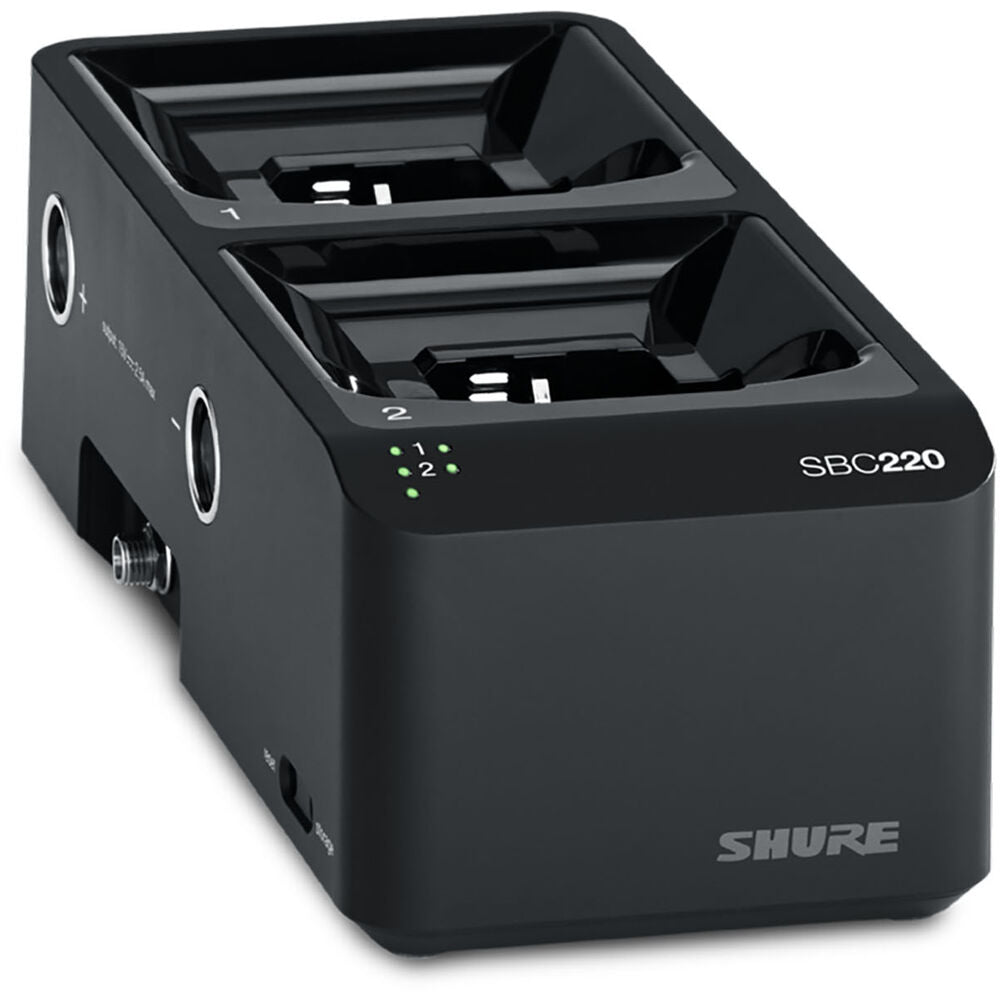 SHURE 2 Bay Networked Docking Station