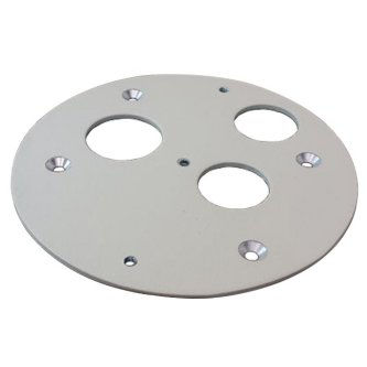 Hanwha Single Gang Box Converter Plate for SNV-6013, XNV-6011