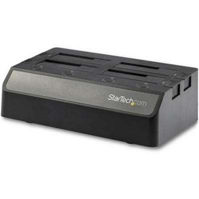 StarTech QUAD-BAY HARD DRIVE DOCK FOR 2.5IN / 3.5IN SATA DRIVES; SATA III (6.0 GBPS) HDD